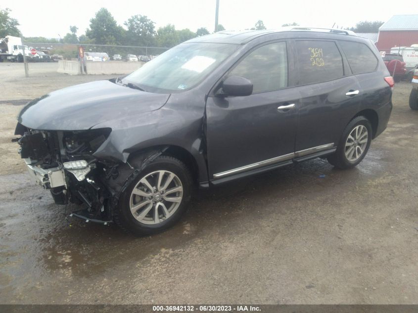 2013 NISSAN PATHFINDER SL - 5N1AR2MN3DC641929
