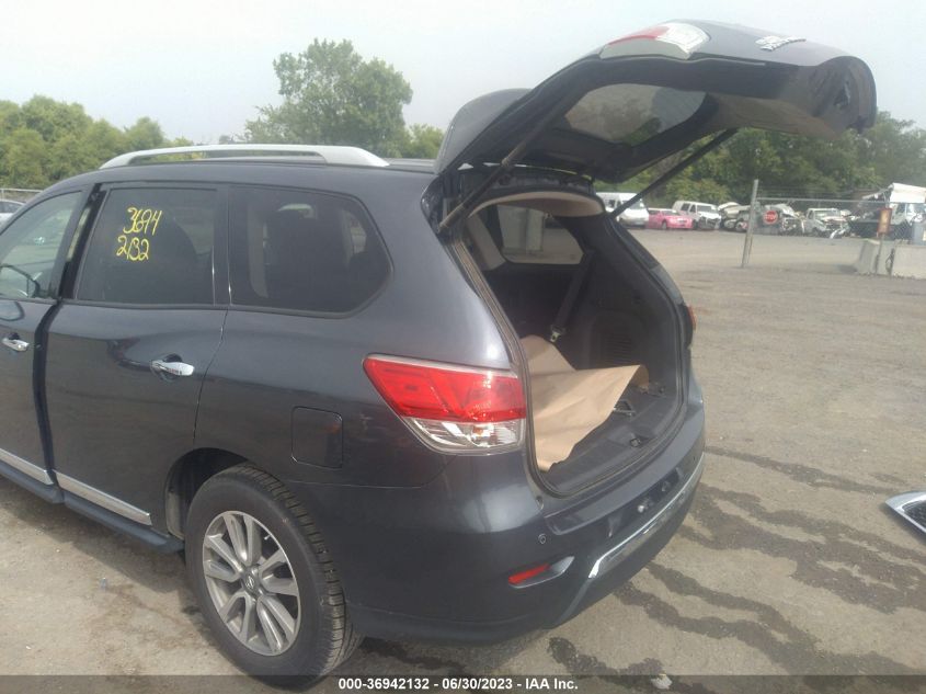 2013 NISSAN PATHFINDER SL - 5N1AR2MN3DC641929