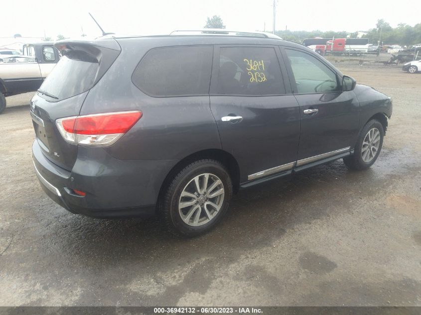 2013 NISSAN PATHFINDER SL - 5N1AR2MN3DC641929