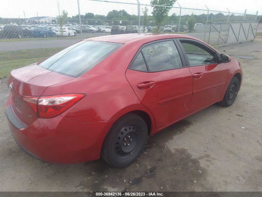 2017 TOYOTA COROLLA L/LE/XLE/SE - 2T1BURHE7HC896736