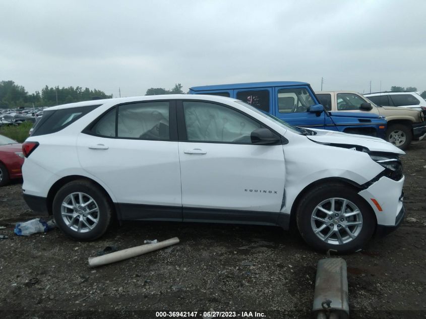 2022 CHEVROLET EQUINOX LS - 3GNAXHEVXNS232132