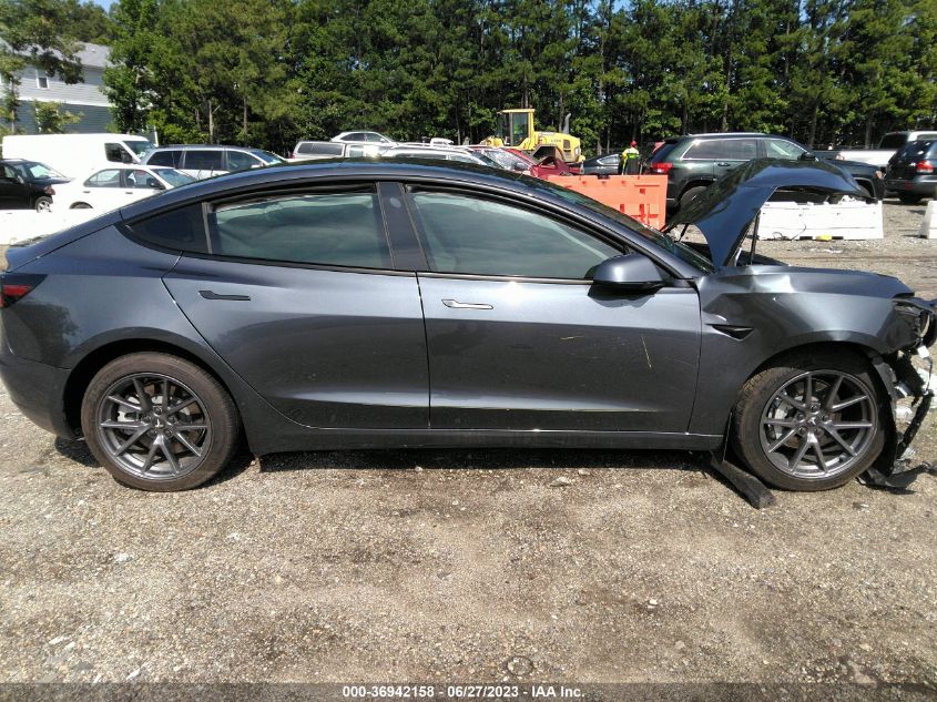 2022 TESLA MODEL 3 LONG RANGE - 5YJ3E1EB3NF166231