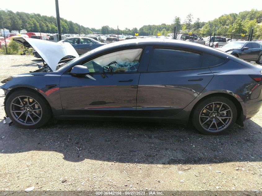 2022 TESLA MODEL 3 LONG RANGE - 5YJ3E1EB3NF166231