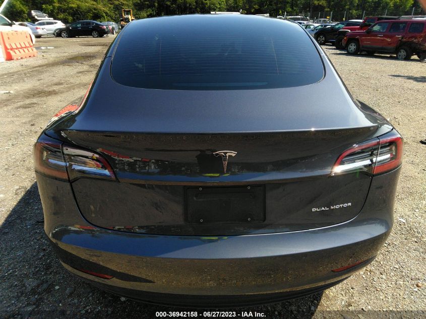 2022 TESLA MODEL 3 LONG RANGE - 5YJ3E1EB3NF166231