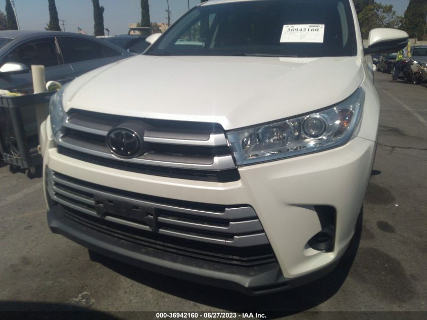 2018 TOYOTA HIGHLANDER LE - 5TDZZRFH5JS241646