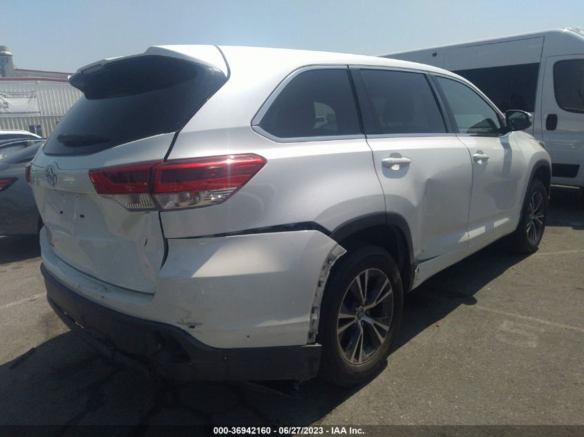 2018 TOYOTA HIGHLANDER LE - 5TDZZRFH5JS241646