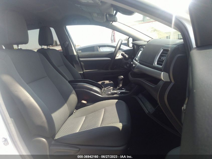2018 TOYOTA HIGHLANDER LE - 5TDZZRFH5JS241646