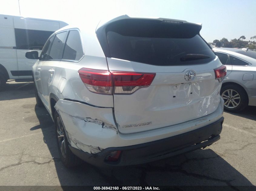 2018 TOYOTA HIGHLANDER LE - 5TDZZRFH5JS241646