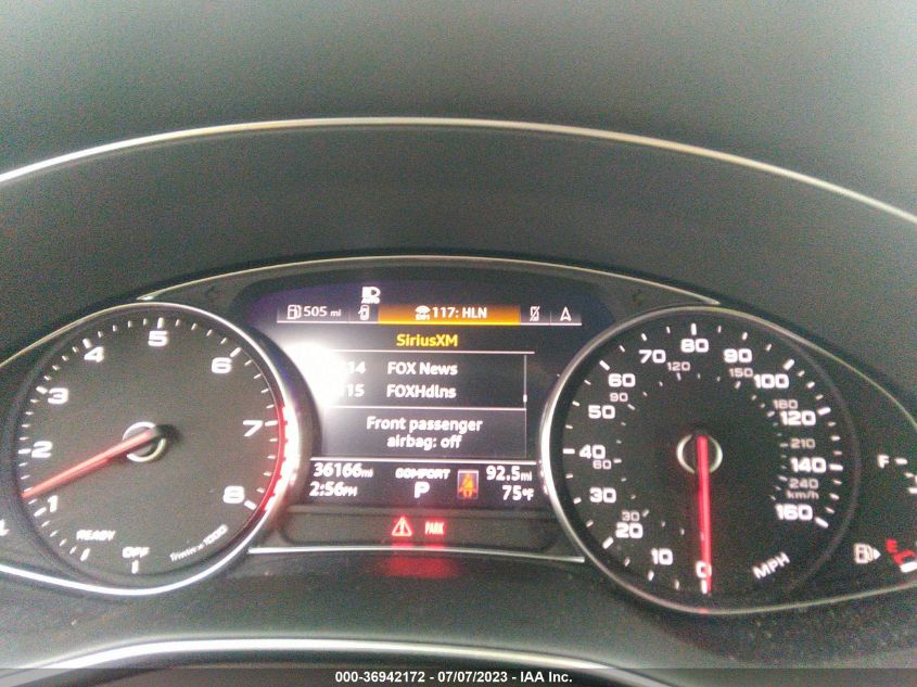 2019 AUDI A6 PREMIUM - WAUD8AF22KN124878