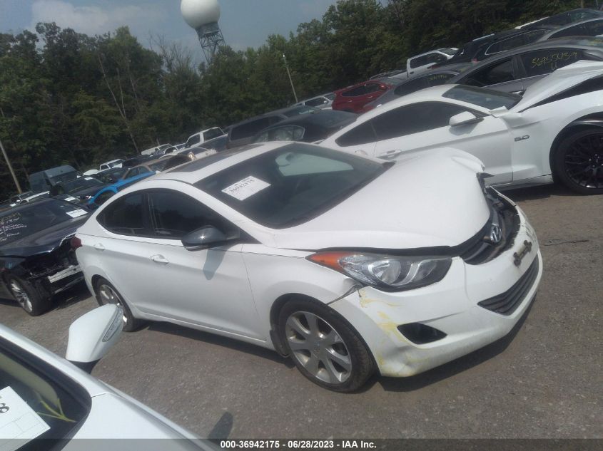 2013 HYUNDAI ELANTRA LIMITED - 5NPDH4AE3DH194219