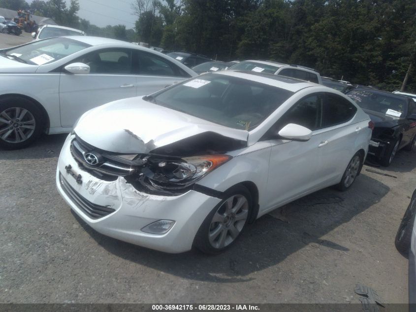 2013 HYUNDAI ELANTRA LIMITED - 5NPDH4AE3DH194219