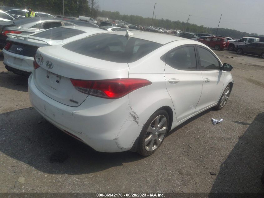 2013 HYUNDAI ELANTRA LIMITED - 5NPDH4AE3DH194219