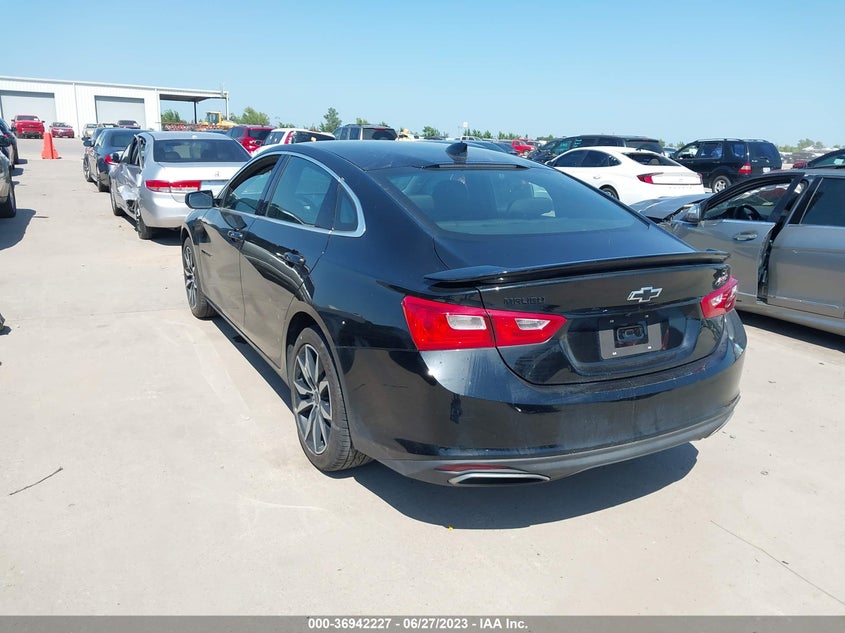 VIN 1G1ZG5ST7LF097327 2020 CHEVROLET MALIBU RS