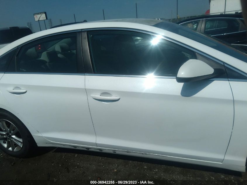 2017 HYUNDAI SONATA 2.4L - 5NPE24AFXHH503429