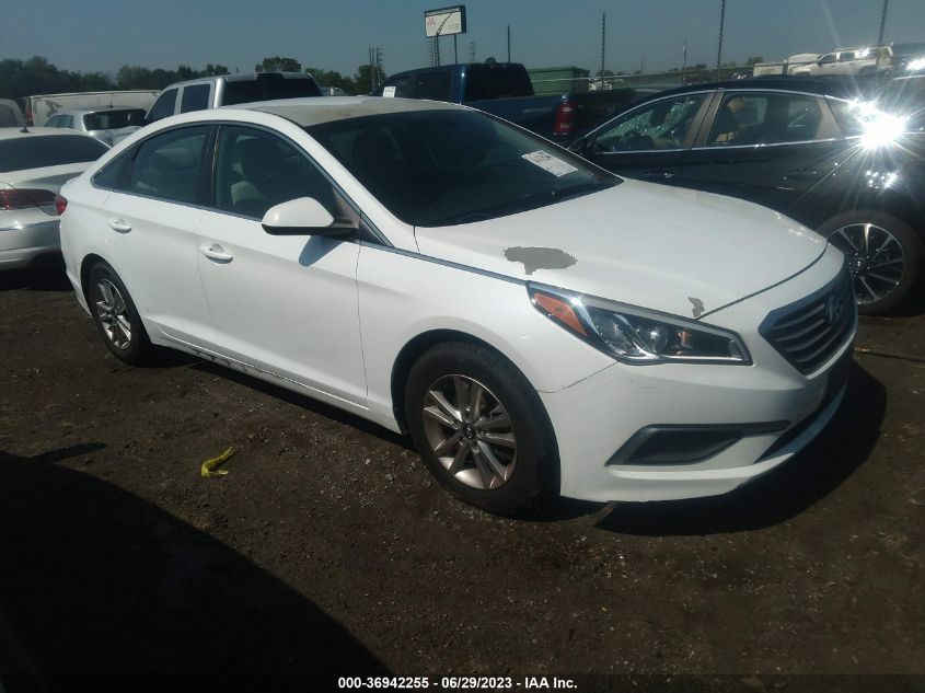 2017 HYUNDAI SONATA 2.4L - 5NPE24AFXHH503429