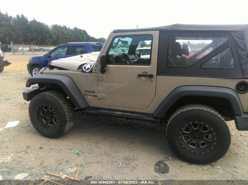 2018 JEEP WRANGLER JK SPORT - 1C4AJWAG4JL869975