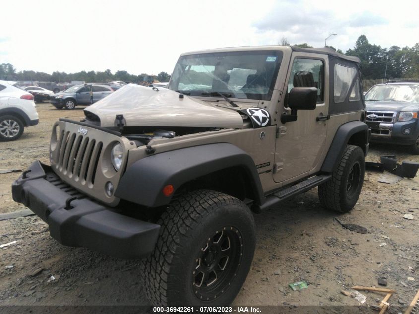 2018 JEEP WRANGLER JK SPORT - 1C4AJWAG4JL869975