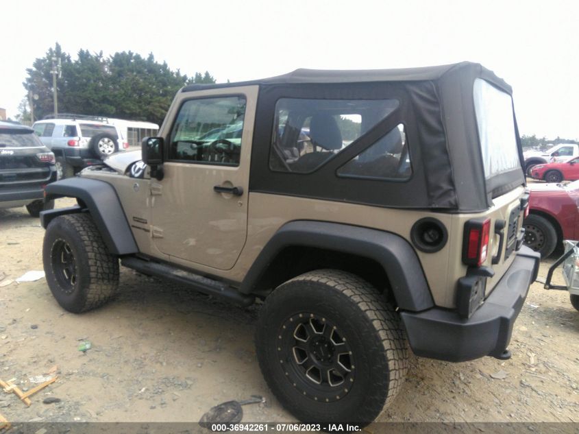 2018 JEEP WRANGLER JK SPORT - 1C4AJWAG4JL869975