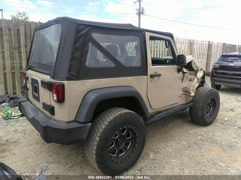 2018 JEEP WRANGLER JK SPORT - 1C4AJWAG4JL869975