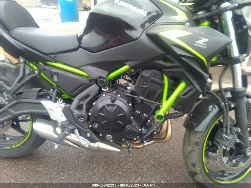 2022 KAWASAKI ER650 L ML5EREL1XNDA73810