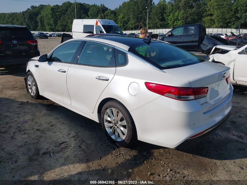 2018 KIA OPTIMA EX - 5XXGU4L37JG218792