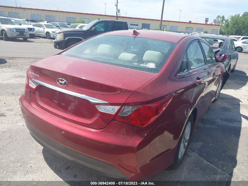 2014 HYUNDAI SONATA GLS - 5NPEB4AC9EH922681