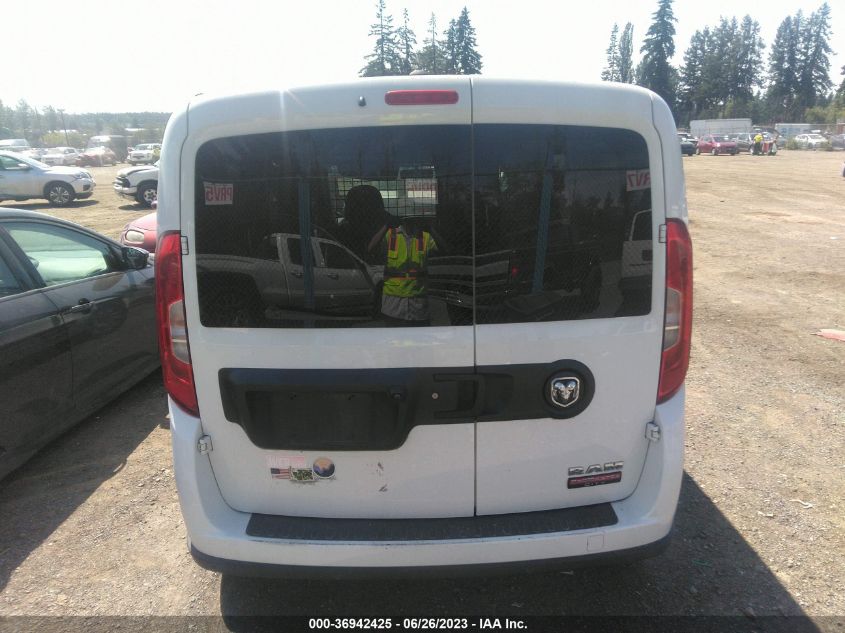 2017 RAM PROMASTER CITY CARGO VAN TRADESMAN SLT ZFBERFBB8H6G57575