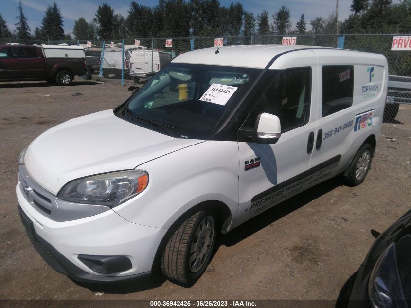2017 RAM PROMASTER CITY CARGO VAN TRADESMAN SLT ZFBERFBB8H6G57575