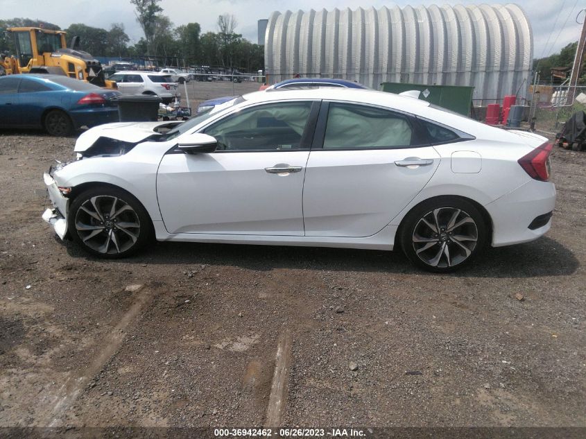 2019 HONDA CIVIC SEDAN TOURING - JHMFC1F91KX009151