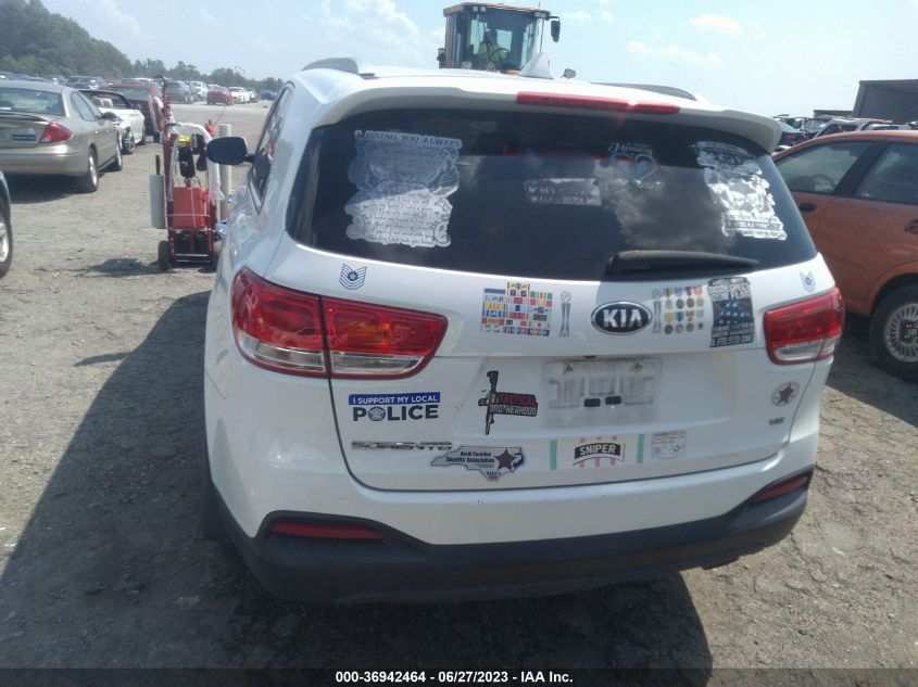 2016 KIA SORENTO LX - 5XYPG4A52GG069935