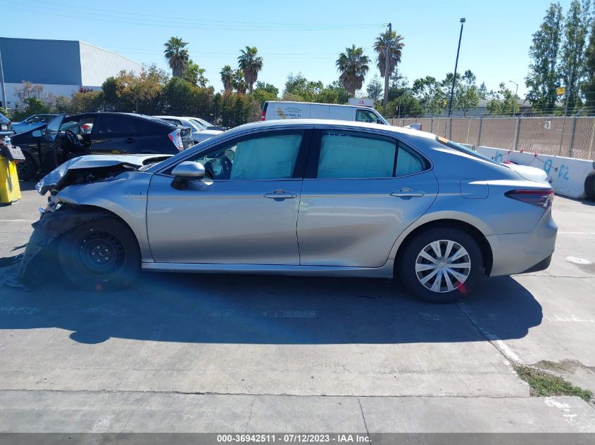 2021 TOYOTA CAMRY HYBRID LE - 4T1C31AK8MU561986