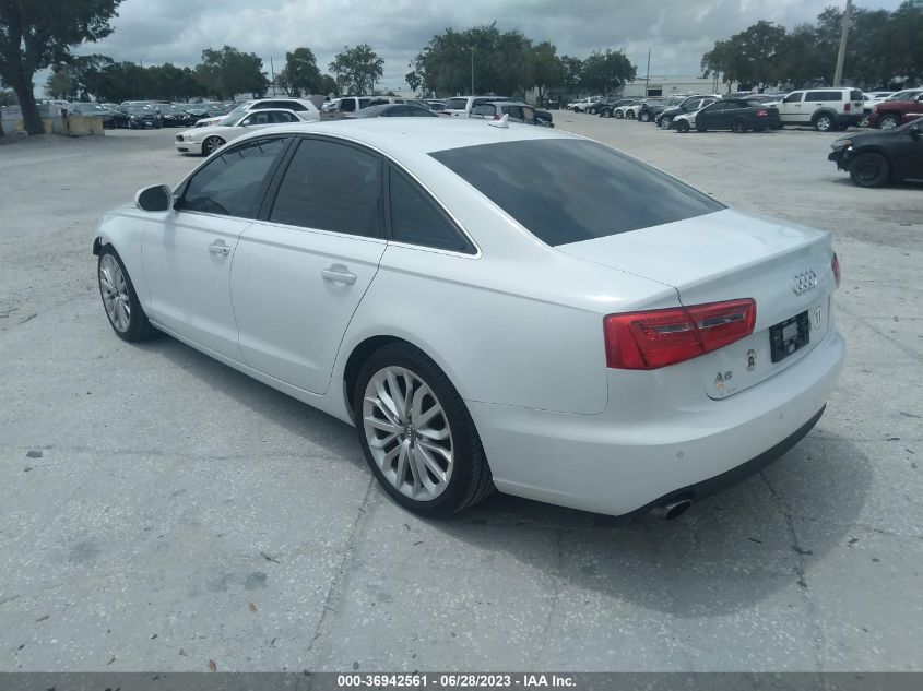 2013 AUDI A6 PREMIUM PLUS - WAUDFAFC0DN104050