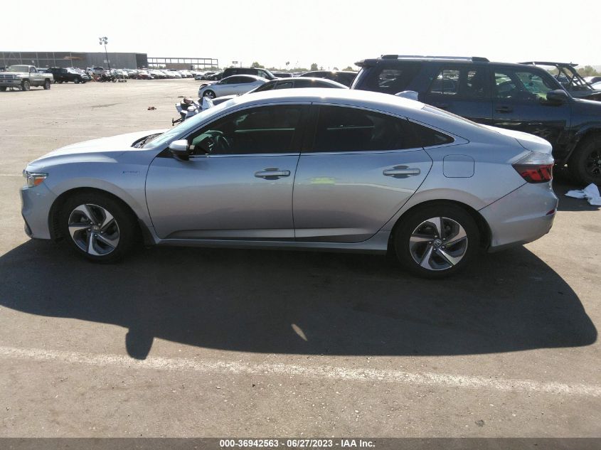 2019 HONDA INSIGHT EX - 19XZE4F50KE016292