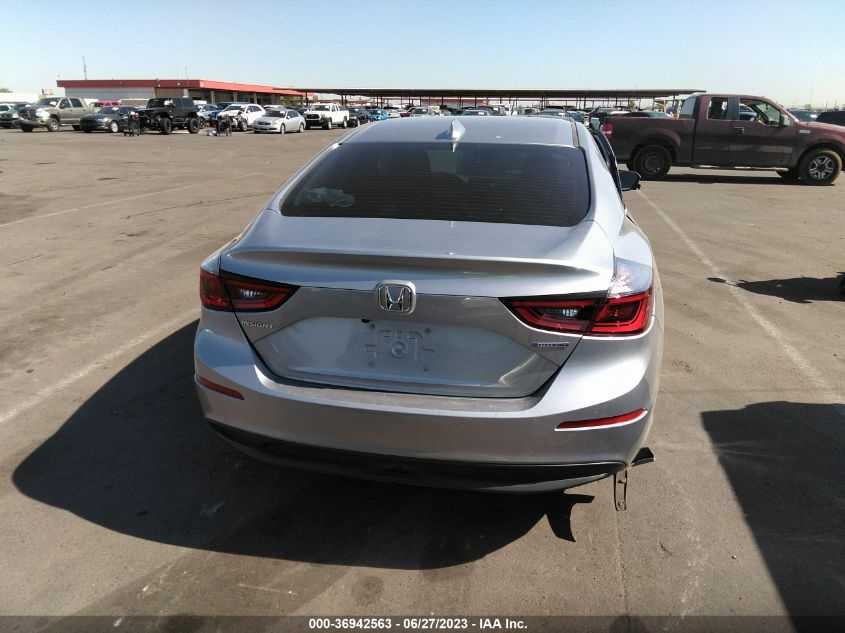 2019 HONDA INSIGHT EX - 19XZE4F50KE016292