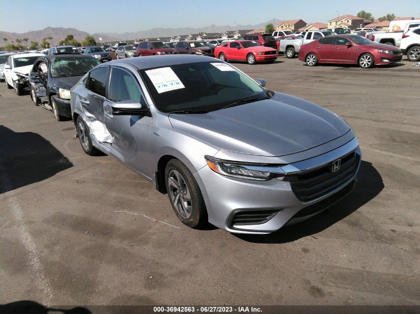 2019 HONDA INSIGHT EX - 19XZE4F50KE016292