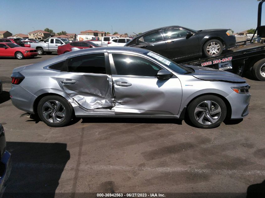 2019 HONDA INSIGHT EX - 19XZE4F50KE016292