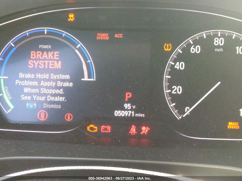 2019 HONDA INSIGHT EX - 19XZE4F50KE016292