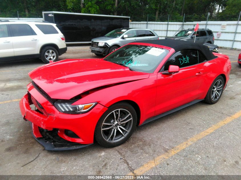 1FATP8UH0G5299841 2016 FORD MUSTANG, photo no. 2