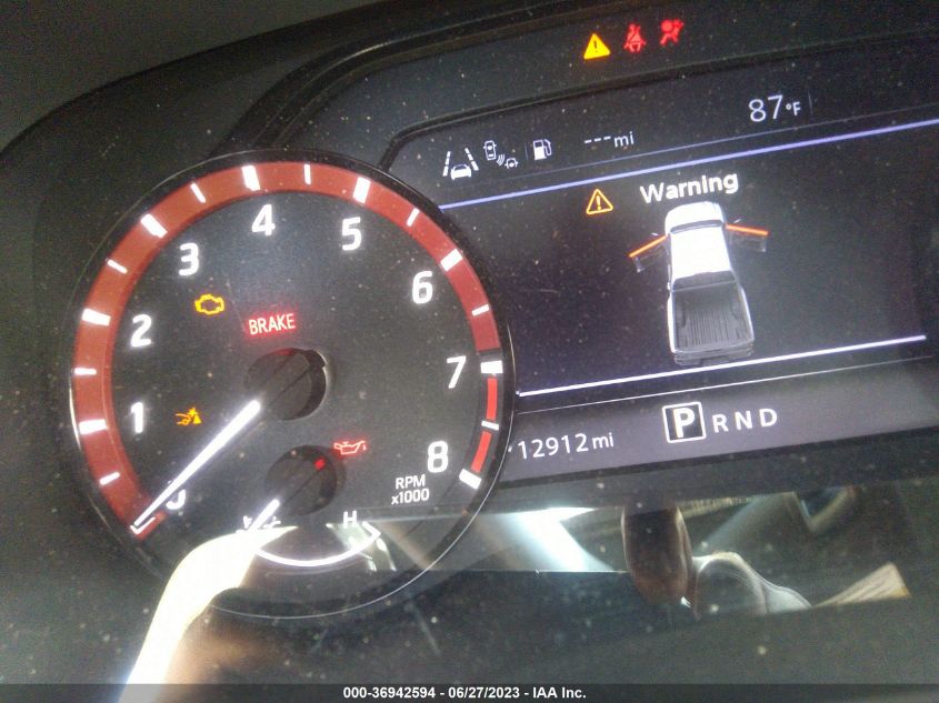 2022 NISSAN FRONTIER PRO-X - 1N6ED1EJ2NN604626
