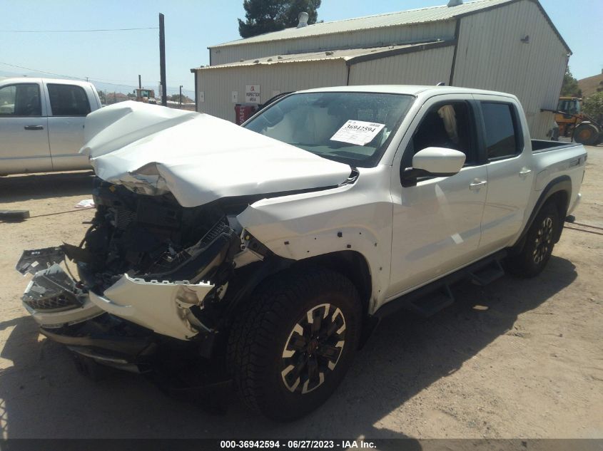 2022 NISSAN FRONTIER PRO-X - 1N6ED1EJ2NN604626