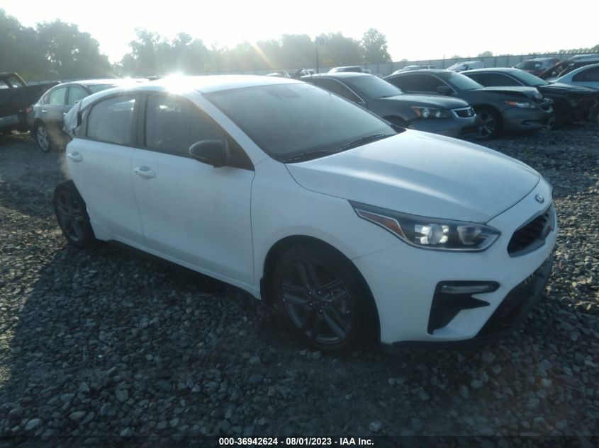 2021 KIA FORTE GT-LINE - 3KPF34AD0ME409798