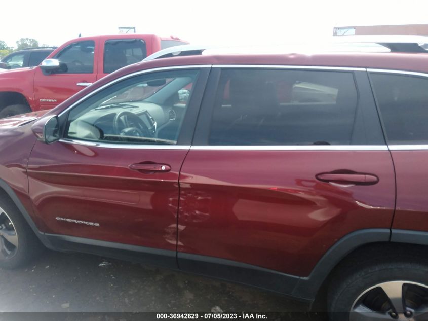 2019 JEEP CHEROKEE LIMITED - 1C4PJLDB1KD278264