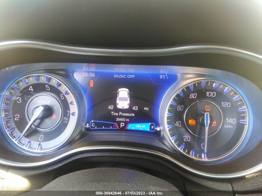 2021 CHRYSLER 300 TOURING - 2C3CCAAGXMH657531