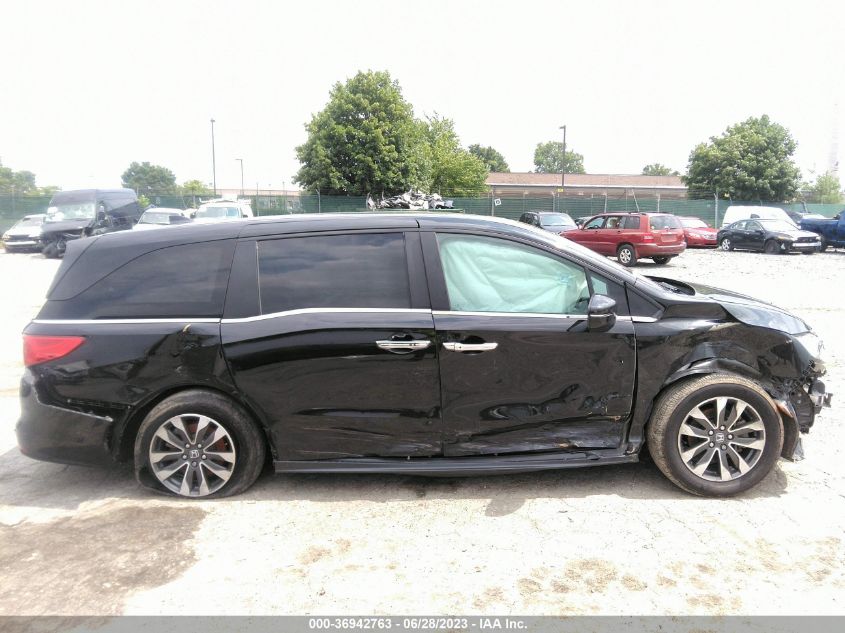 2022 HONDA ODYSSEY EXL - 5FNRL6H79NB047118