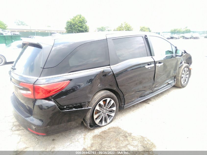 2022 HONDA ODYSSEY EXL - 5FNRL6H79NB047118