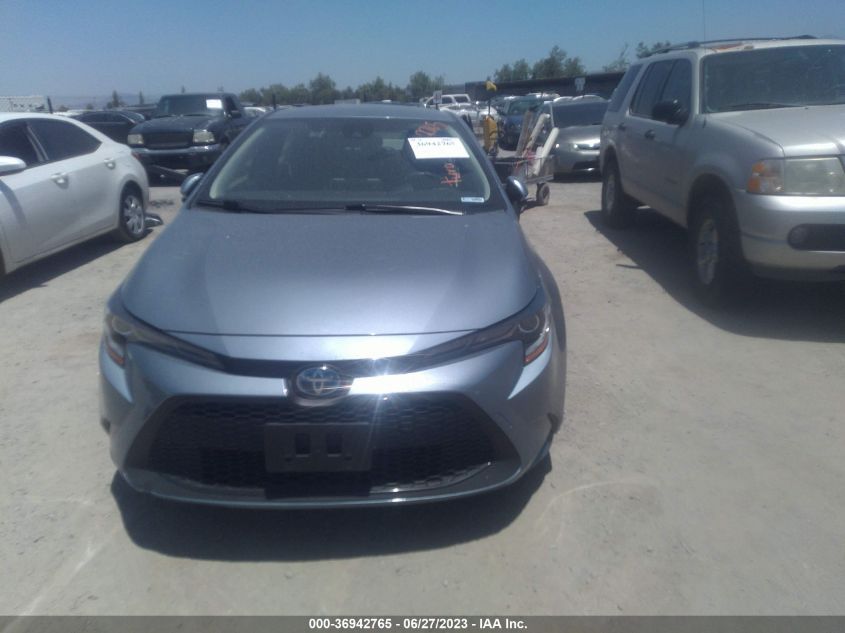 2021 TOYOTA COROLLA HYBRID LE - JTDEAMDE2MJ012604