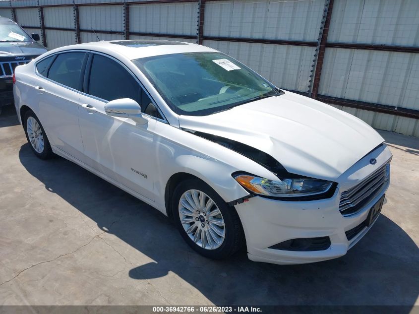 2015 FORD FUSION SE HYBRID - 3FA6P0LU8FR304499