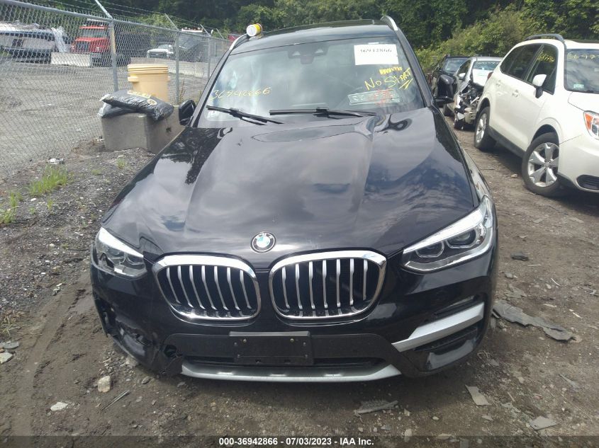 2020 BMW X3 XDRIVE30I - 5UXTY5C01L9B41367
