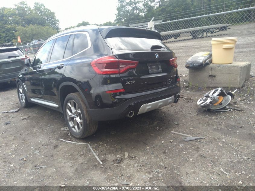 2020 BMW X3 XDRIVE30I - 5UXTY5C01L9B41367