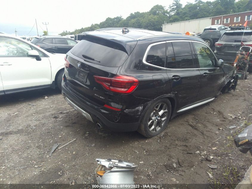 2020 BMW X3 XDRIVE30I - 5UXTY5C01L9B41367